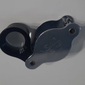 Vintage SELSI 10x Doublet Jeweler’s Loupe Folding Magnifier Japan